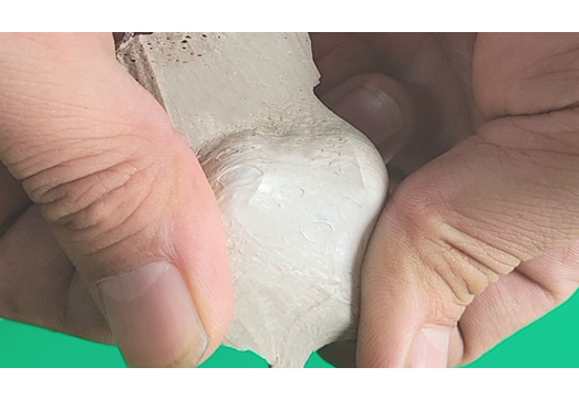 無(wú)味乳膠再生膠撕裂